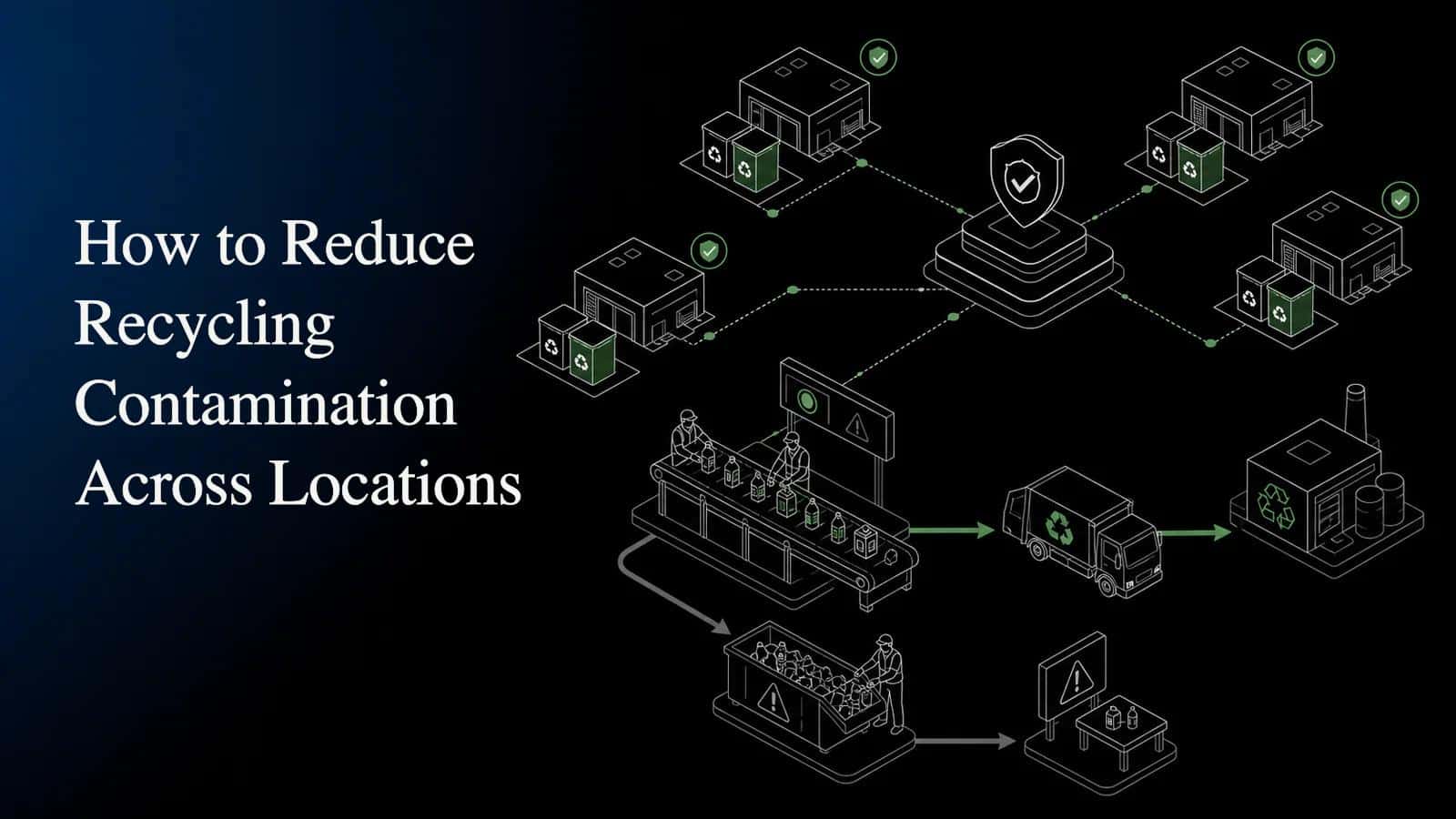 How to Reduce Recycling Contamination Across Locations