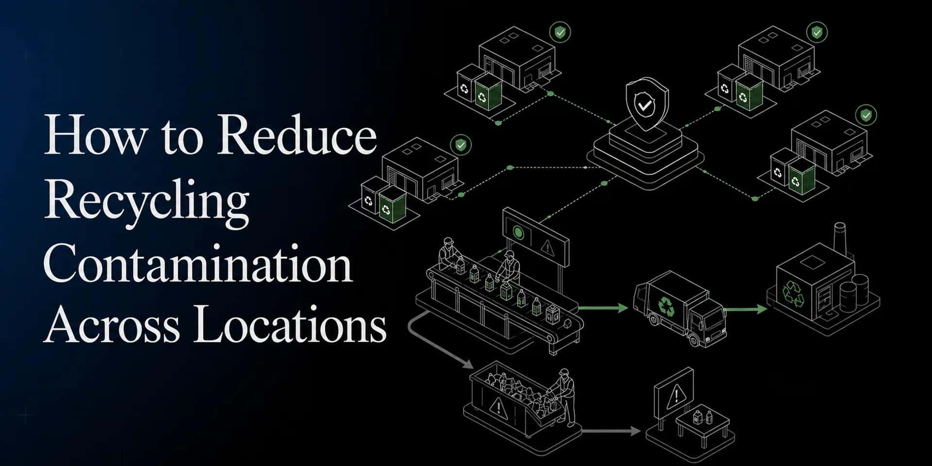 How to Reduce Recycling Contamination Across Locations