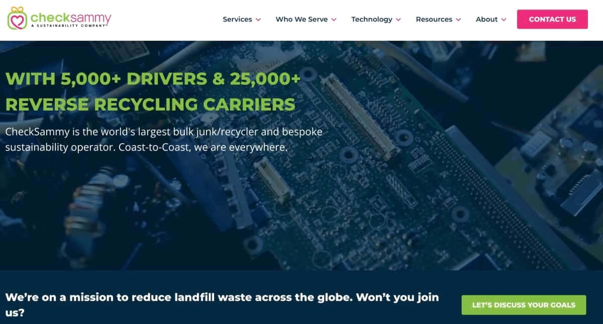 E-Waste Recycling with CheckSammy