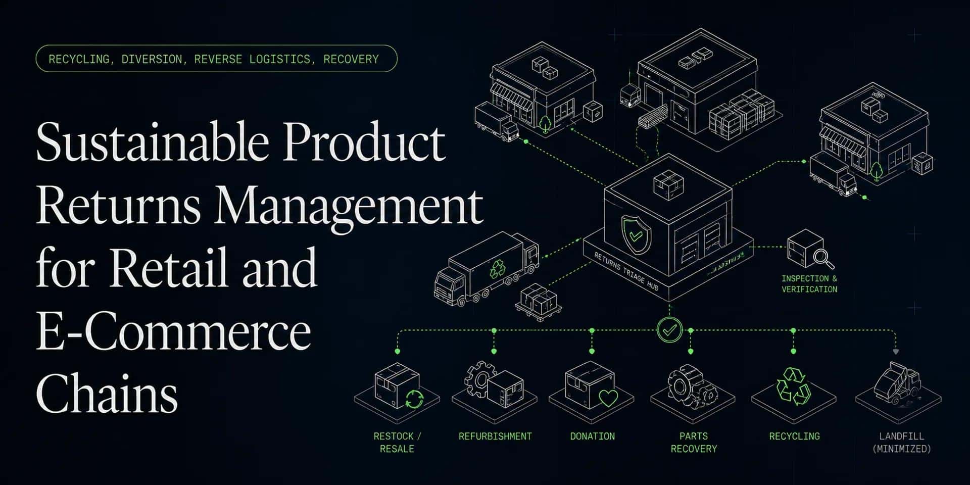 Sustainable Product Returns Management for Retail and E-Commerce Chains