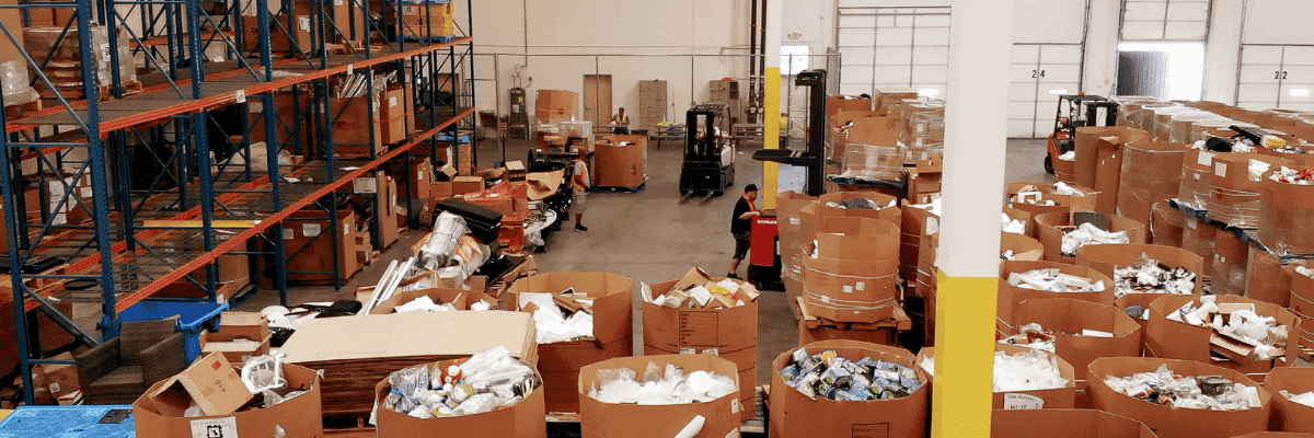 CheckSammy: ZeroPoint Facility workers processing materials for recycling