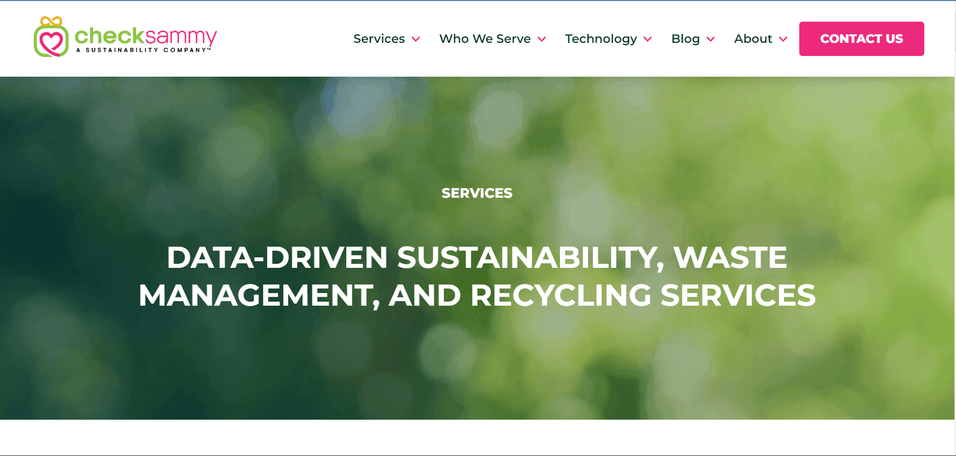 CheckSammy makes it easy to donate or recycle items such as furniture, electronics, clothing, and toys.