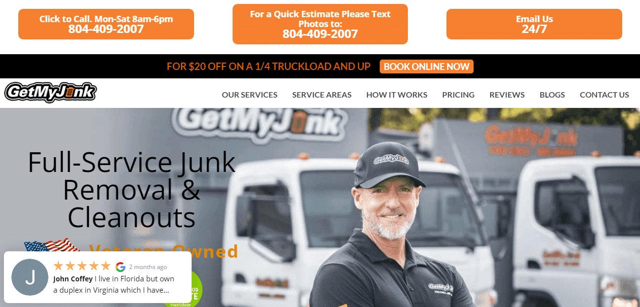 The Professional Junk Removal, Hauling, Recycling, and Disposing Service