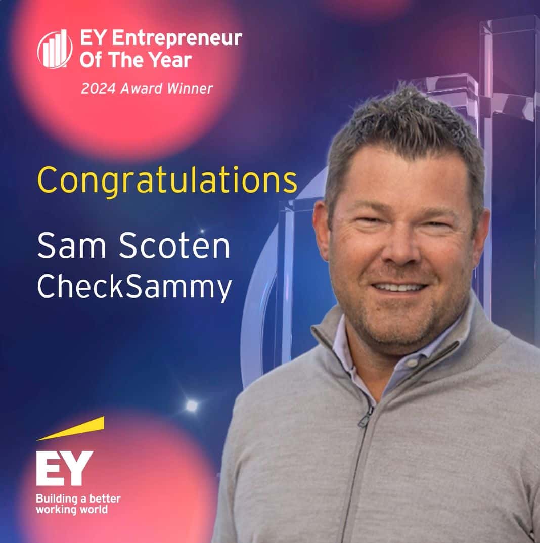 EY Announces Sam Scoten of CheckSammy as an Entrepreneur Of The Year® 2024 Southwest Award Winner
