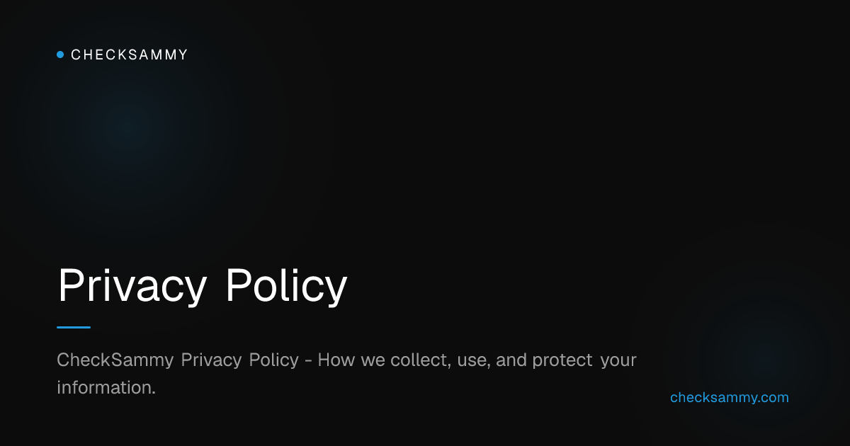 Privacy Policy